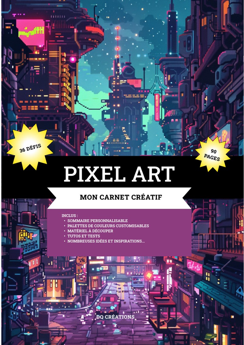 Pixel Art : Mon carnet créatif